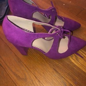 madison shoe dazzle pink suede heels